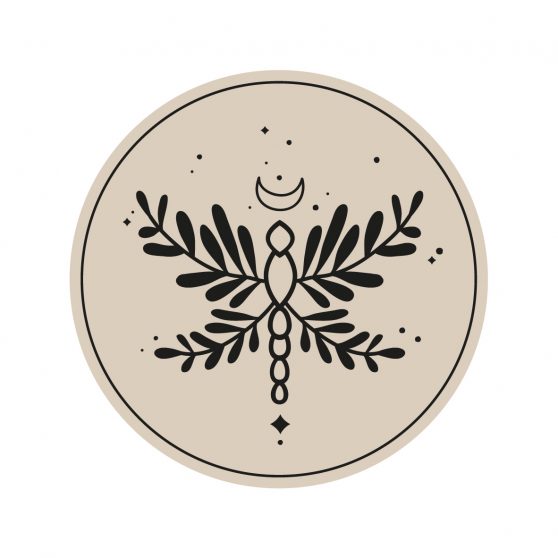 Bildmarke Mimi - Yoga, Klang, Kunst in beige