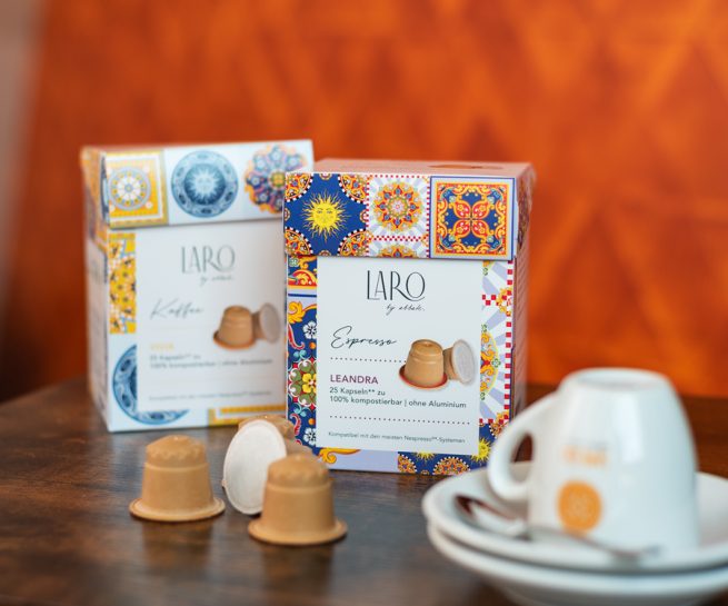 LARO Kaffee Verpackungsdesign