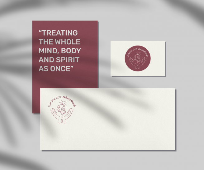 Logodesign Zurück zur Lebensfreude