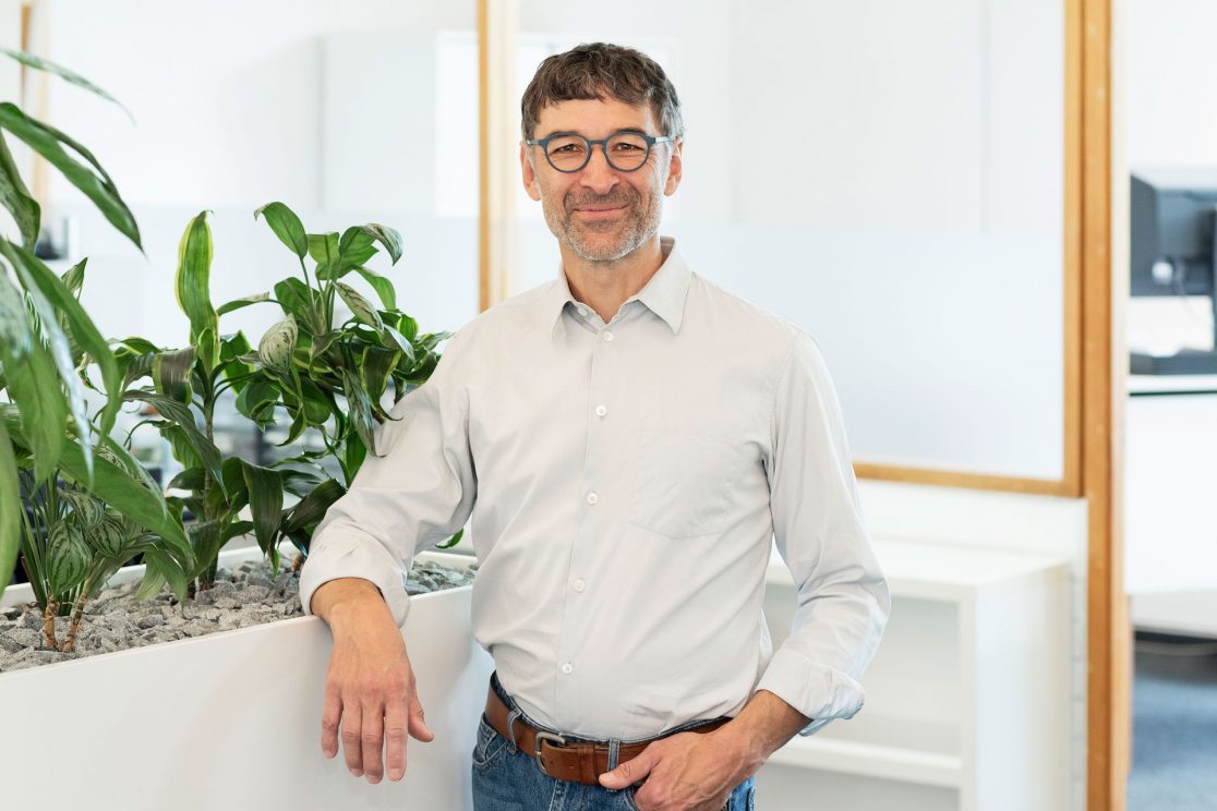 Foto von einem Mitarbeiter der Firma Glücksband Göppingen